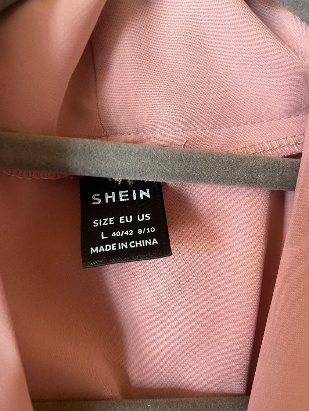 Shein Kleider: Leichtes Sommerkleid, Rosa, Gr. L – Gebraucht aus Schongau von Officehelp 1