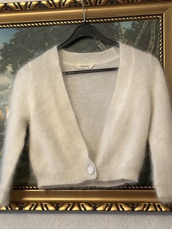 NAF NAF Angora Cardigan Neuwertig Gereinigt GrSTop