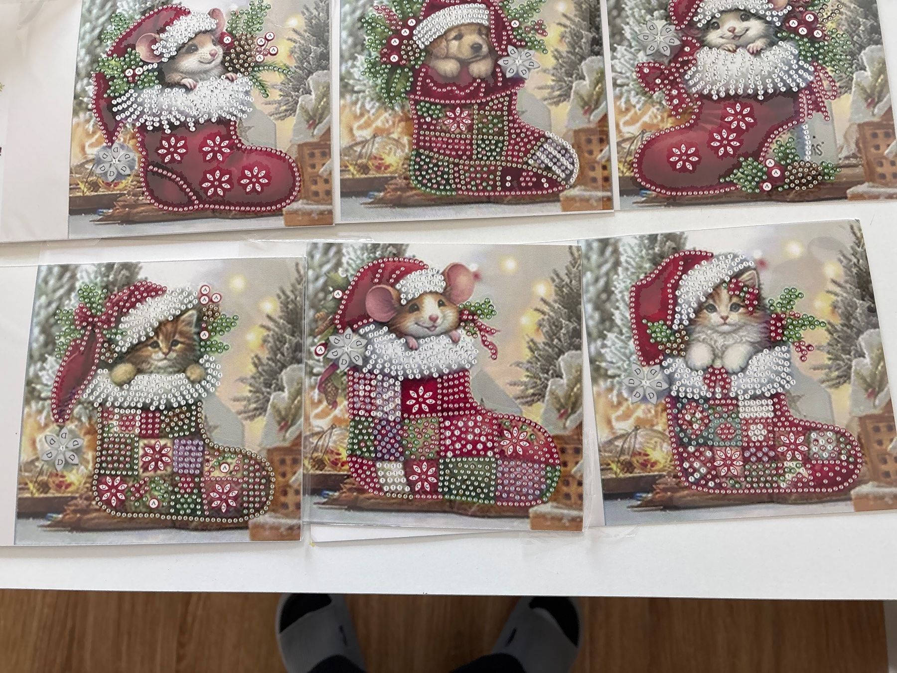 Kit bricolage: Diamond Paiting Karten Weihnachten – Nuovo (secondo la descrizione) da Amriswil venduto da SCHLOSSGEISTLI 2