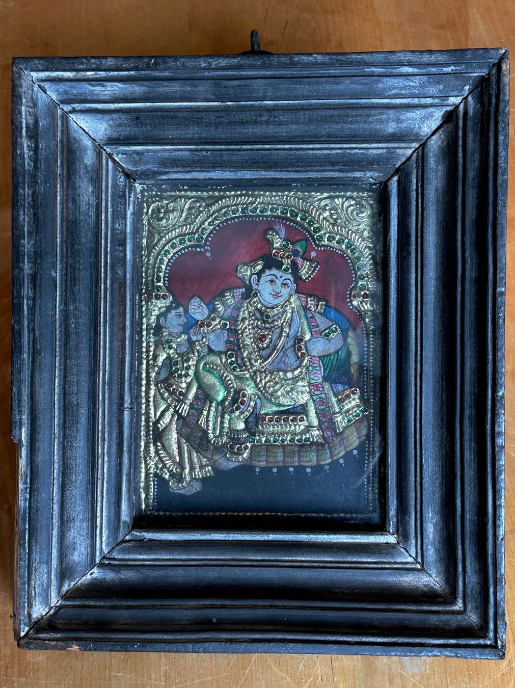 Dipinti: Antikes, asiatisches, Reliefbild original gemalt – Usato da Seltisberg venduto da quadartswiss 1