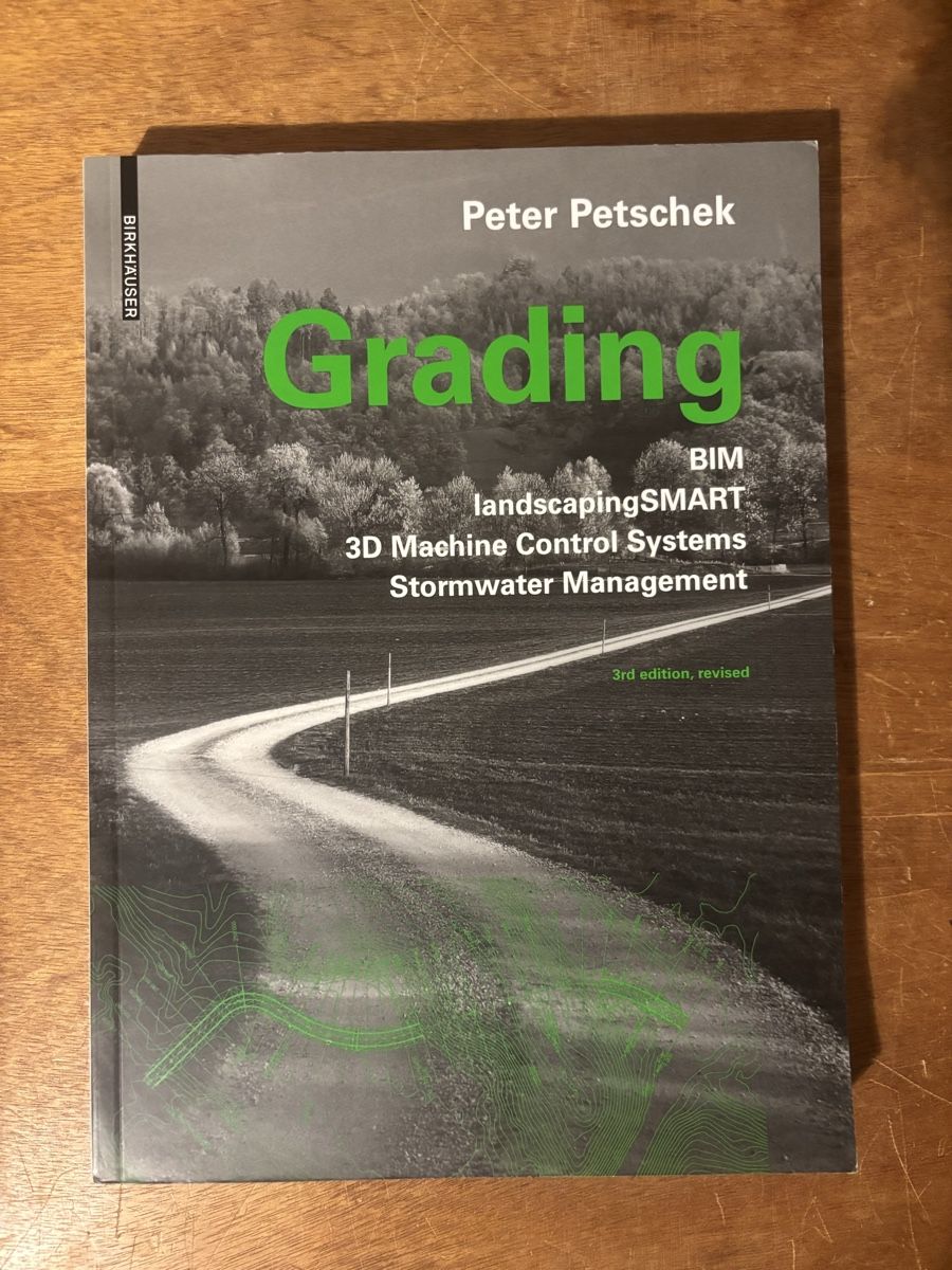 Libri: Grading, Landscape Architecture Peter Petschek – Usato da Zürich venduto da WWehrle