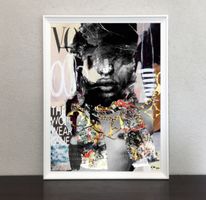 Urban Pop Art Fashion Bild Kunst Woman