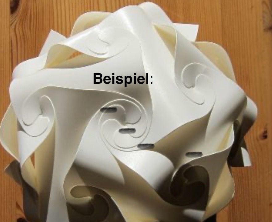 Paralumi: Lampada Romantica Puzzle Lampe – Usato da Basel venduto da Imack 5
