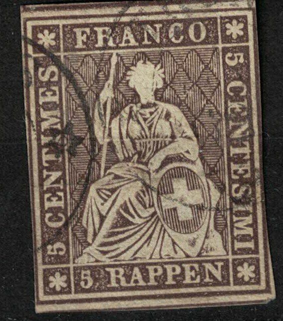 Tous les timbres: Strubel 22 gestempelt – D'occasion à Bern par bae_958f