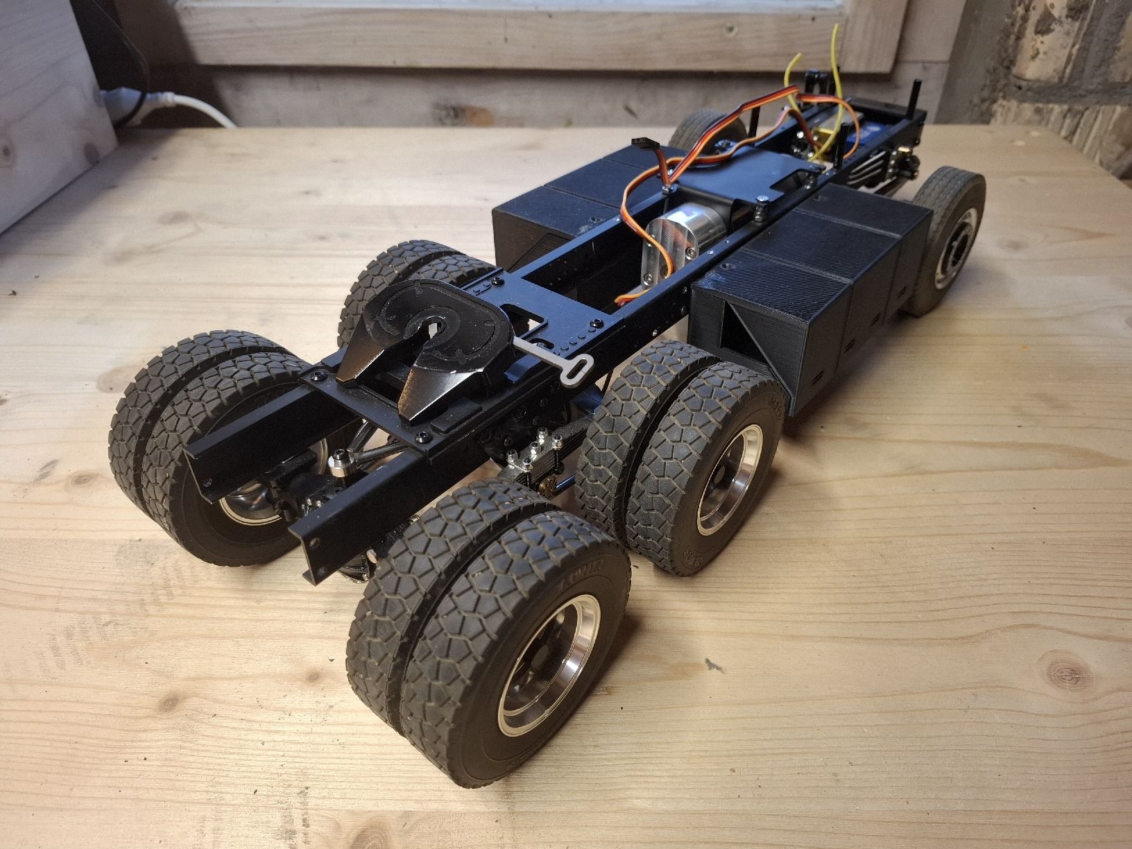 RC Modellbau: Lesu 6x6 chassi – Gebraucht aus Amden von Deutz7250 2