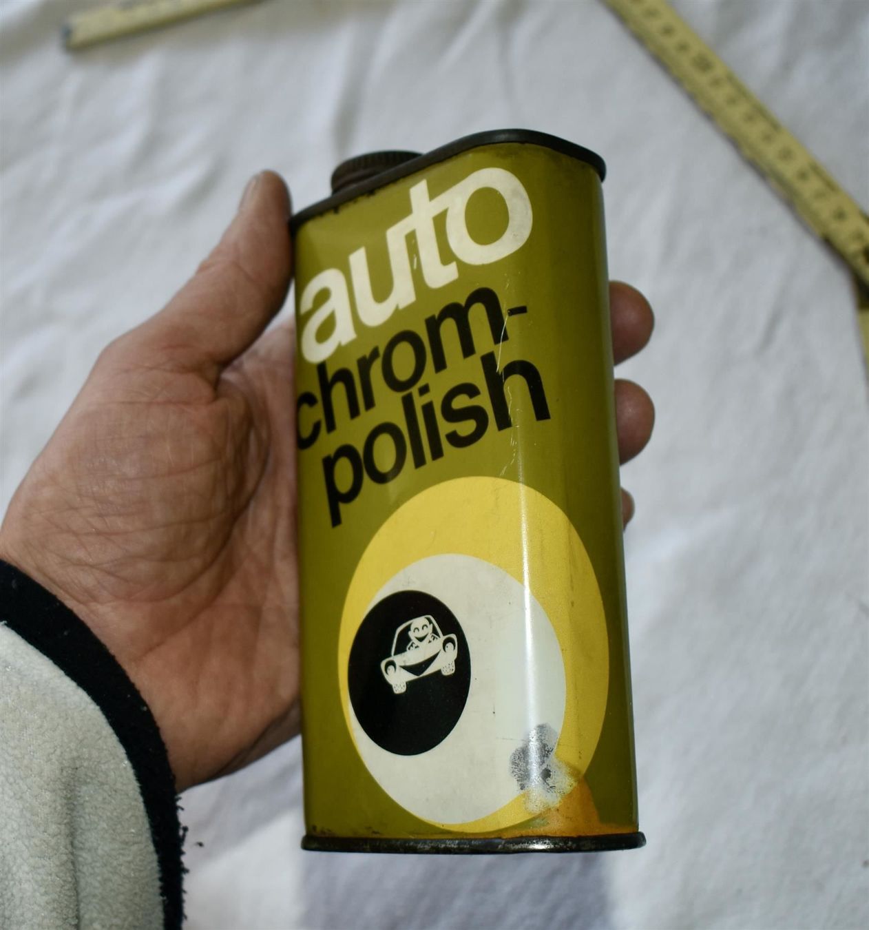 Barattoli: VINTAGE auto chrom polish BLECHDOSE – Usato da Pfaffhausen venduto da mono_rec 5
