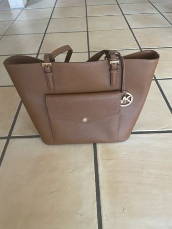 Michael Kors  Bag braun Leder guter Zustand