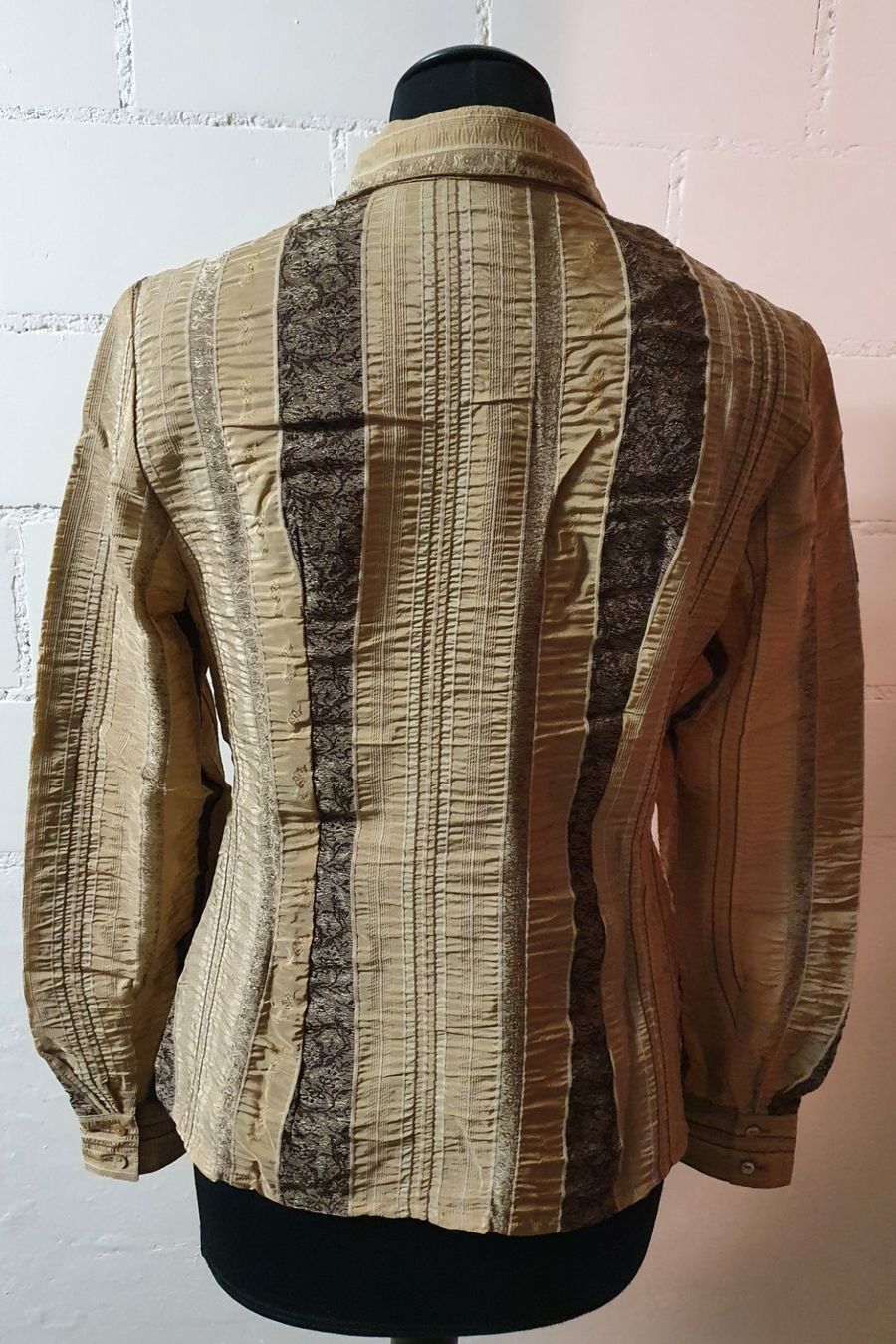 Blusen: Neu: "Wallmann" / edle Bluse Gr. 42 / Braun Töne – Neu (gemäss Beschreibung) aus Muri AG von Edlerweiss 5