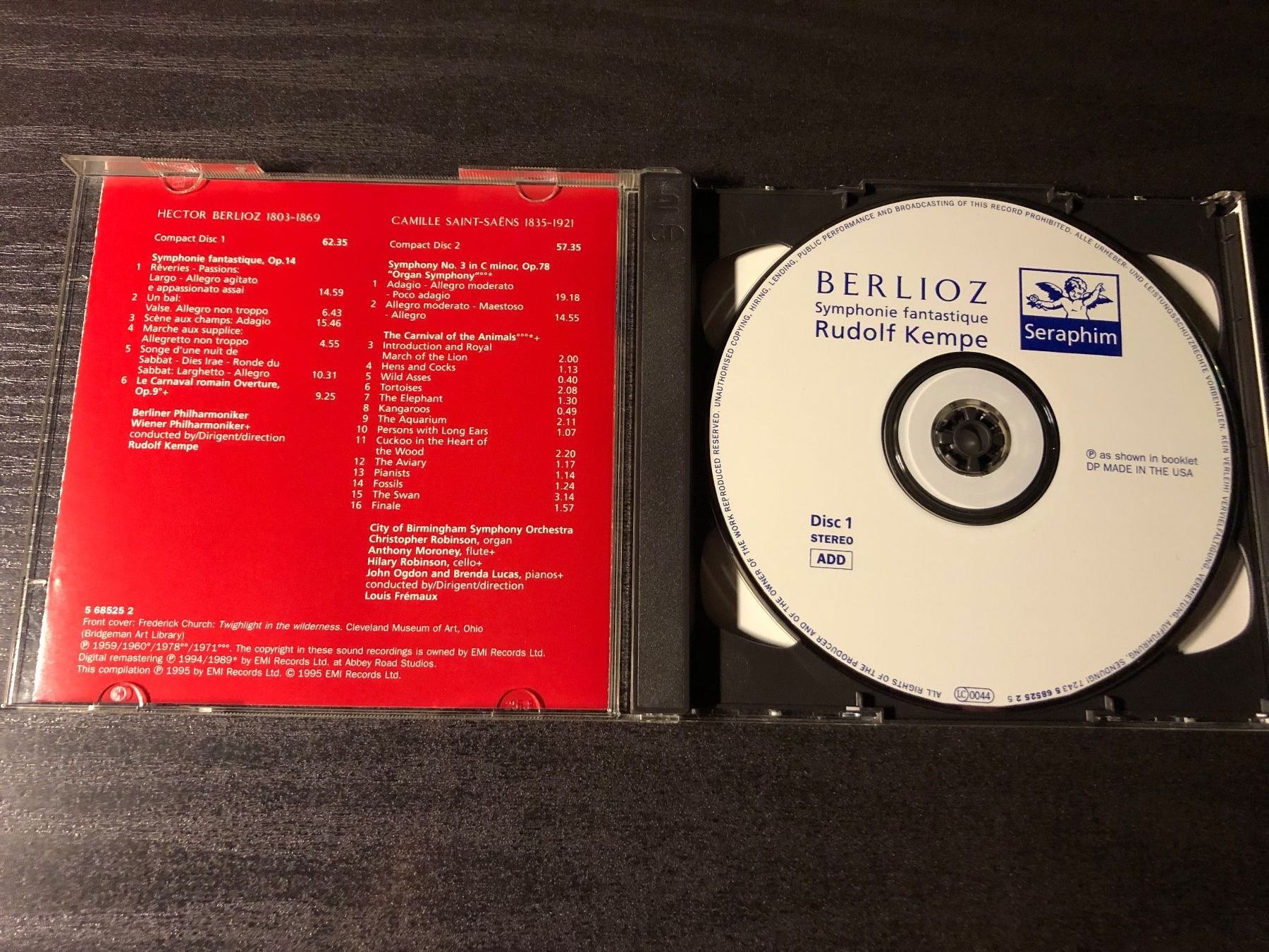 CD: Berlioz & Saint-Saëns - 2 CDs - Klassik – Usato da Schübelbach venduto da Dolly990_2 1