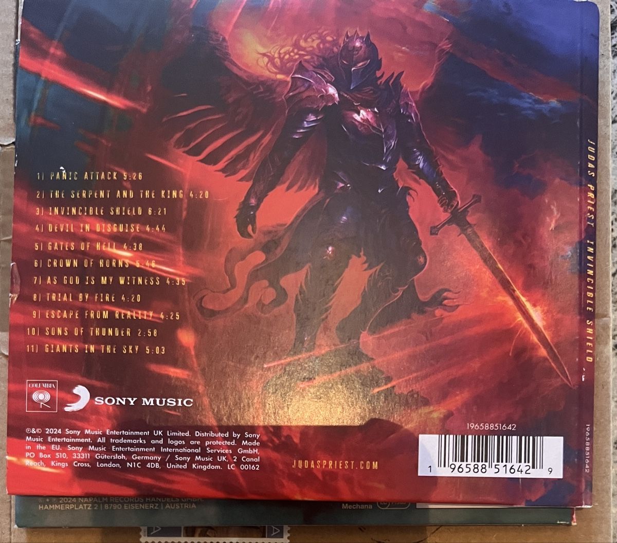 CD: Judas Priest Invincible Shield CD – Usato da Grandson venduto da RioDeltaLima 1
