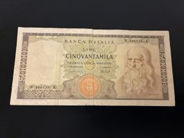 50000 Lire ITALY 1972 P.099c