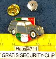 FIAT 500 TOPOLINO FURGONCINO AUTO PIN MIT SECURITY-CLIP OLDI