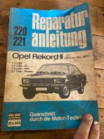 Reparaturanleitung Opel Rekord II 1972 bis 1977 Buchli