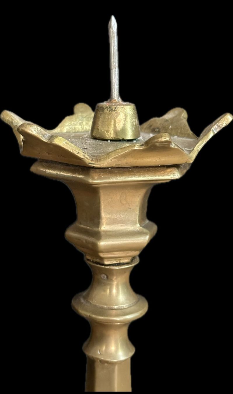 Portacandele: Barocker Bronze-Leuchter – Usato da Luzern venduto da Fabian_Ni 5