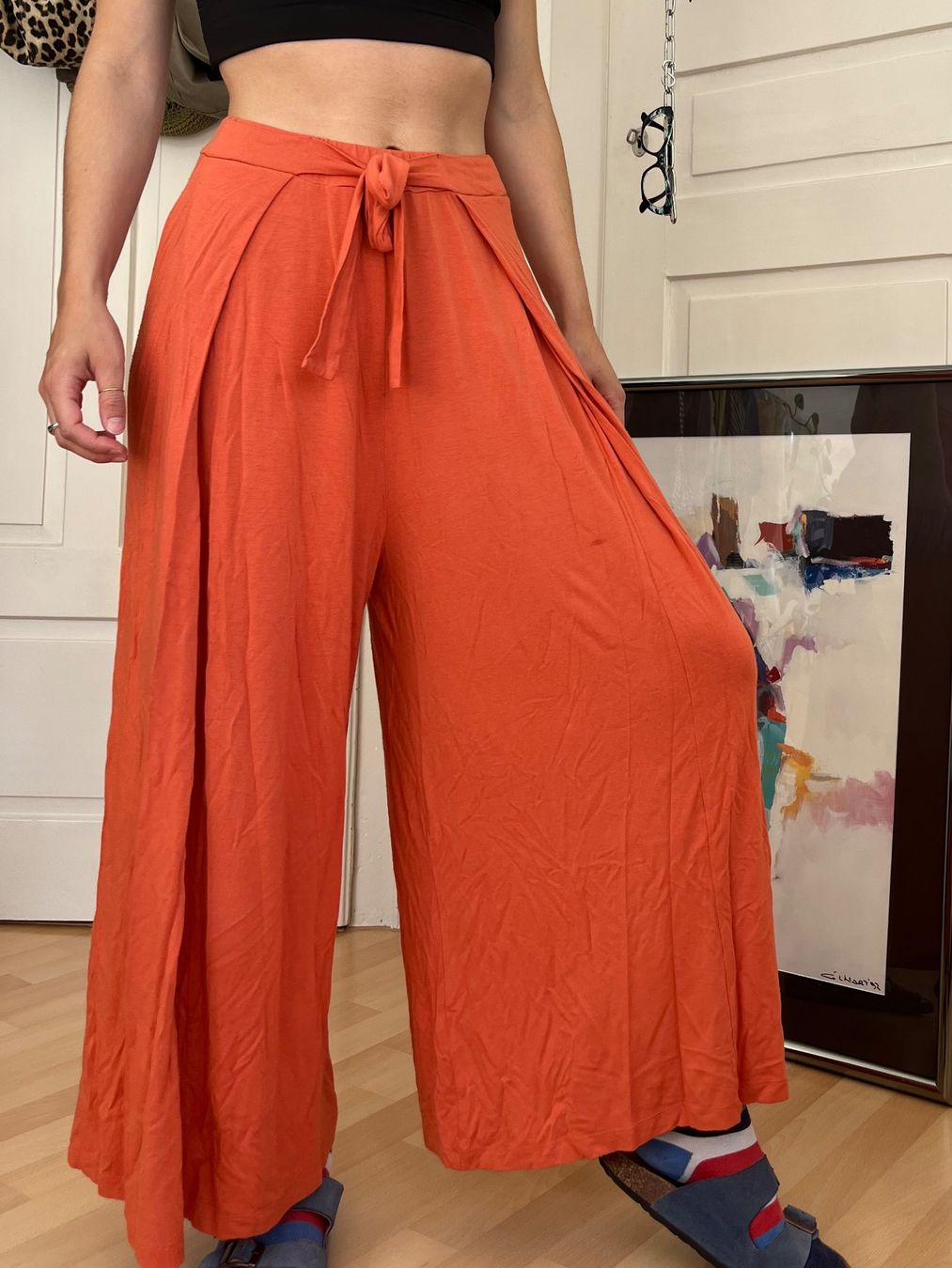 Armedangels Pantaloni: orange Armedangels Stoffhose – Usato da Winterthur venduto da buyerricard 1