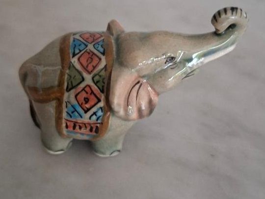 Statuette: Handgemalen Kleiner Elefant – Usato da Udligenswil venduto da m-nikolic