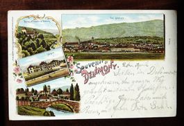 Souvenir de Delemont, schöne AK