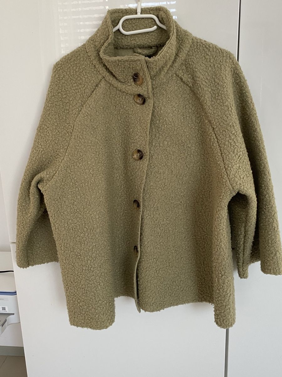 Giacche: Jacke bouclé hellgrün Gr L – Usato da Brugg AG venduto da Honeybee6 6