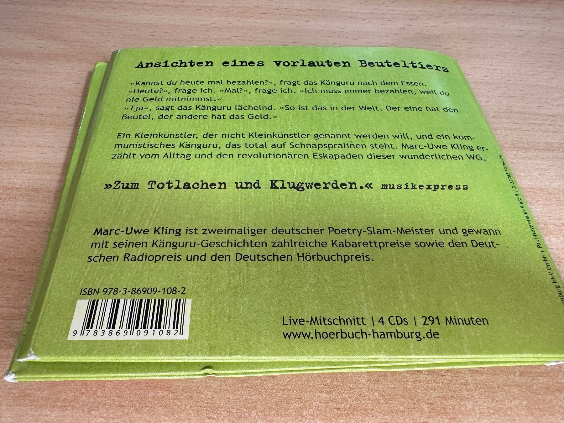 Audiolibri: Marc-Uwe Kling - Die Känguru-Chroniken - 4 CD – Usato da Rikon im Tösstal venduto da Alpenmutz 1