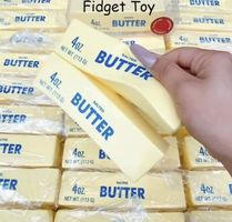 Fidget Toy Butter Design weich neu und originalverpackt
