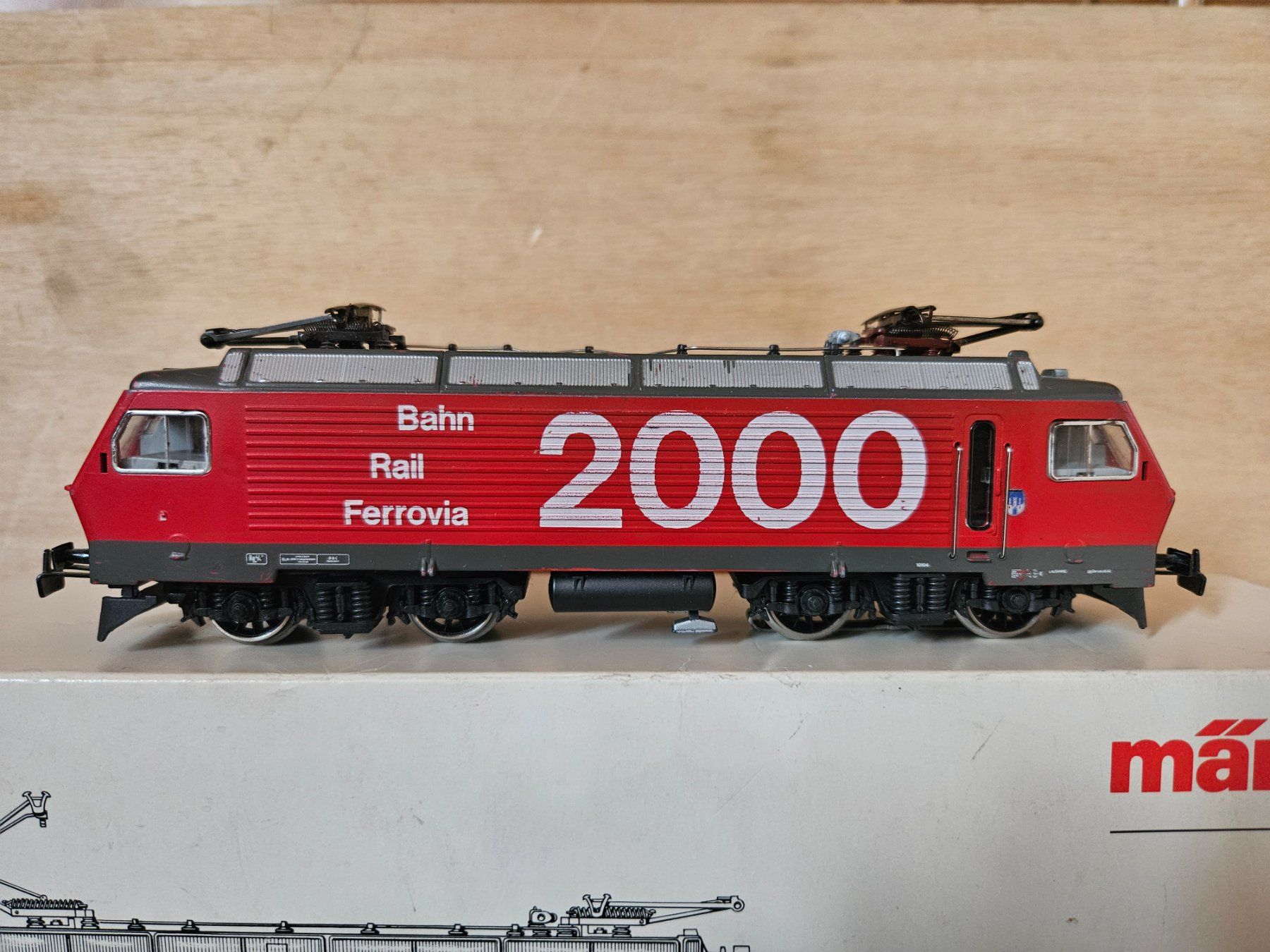 Märklin Modellini di ferrovie: RE 456 Märklin H0 analog ''Bahn 2000'' – Usato da Herisau venduto da Markie7 1