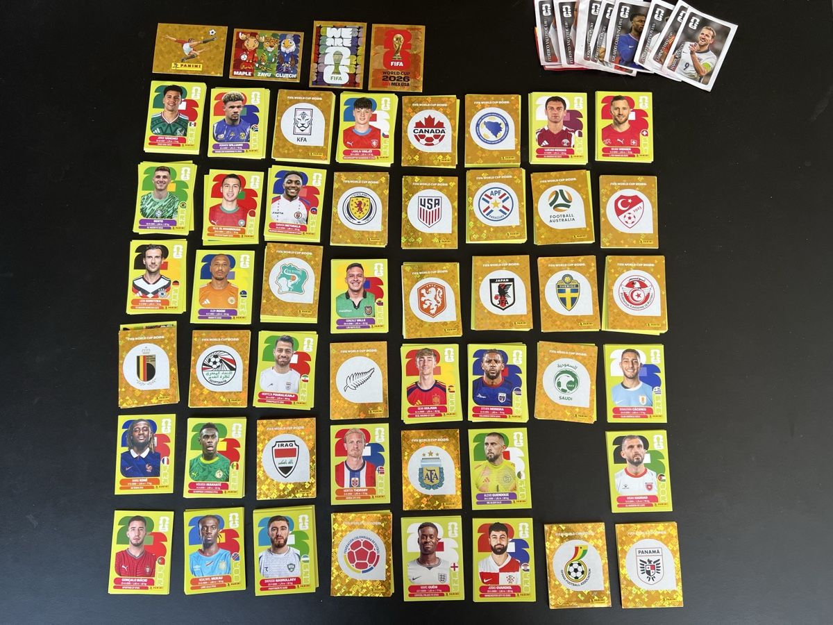 Panini Carte collezionabili: 300+ Panini 2026 Bilder – Nuovo (secondo la descrizione) da Schaffhausen venduto da frida.