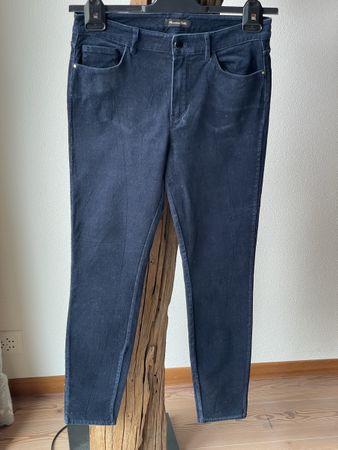 Massimo Dutti Cordhose für Damen in dunkelblau Gr 38