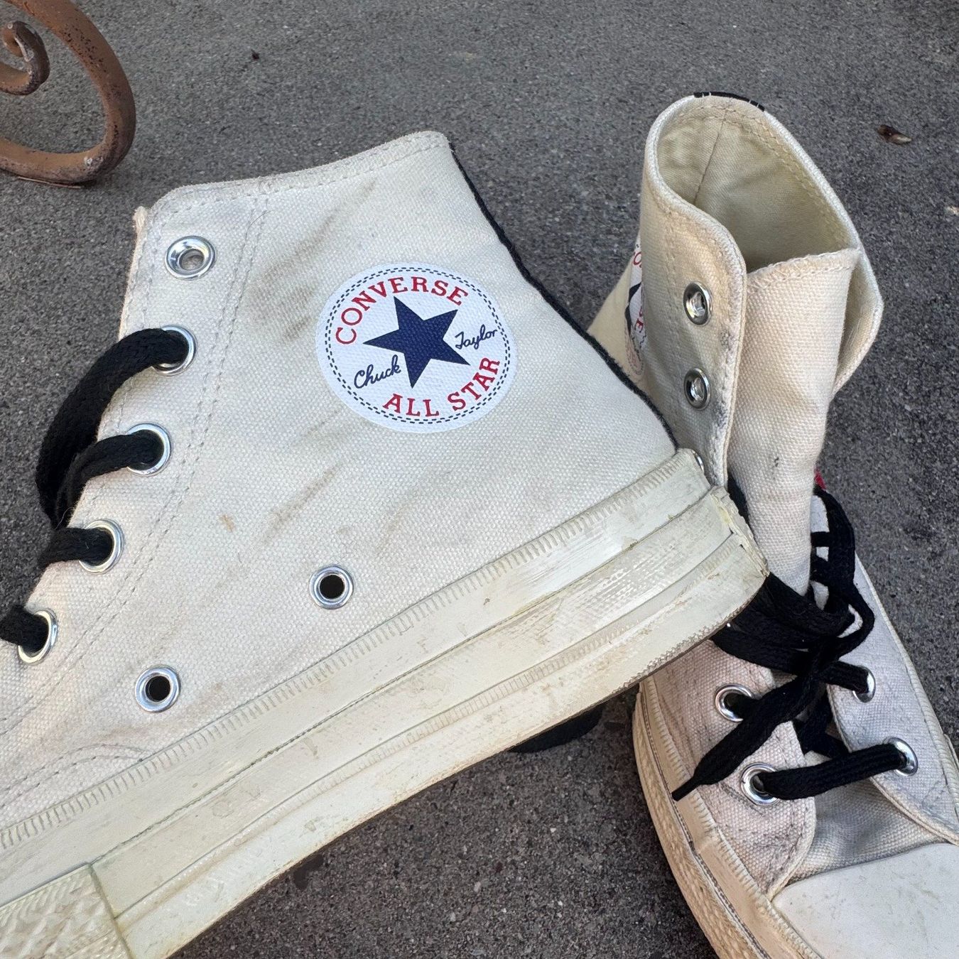 Comme Des Garcons Damenschuhe: Converse Comme des Garçons sneakers – Gebraucht aus St. Gallen von sourced_limited 2