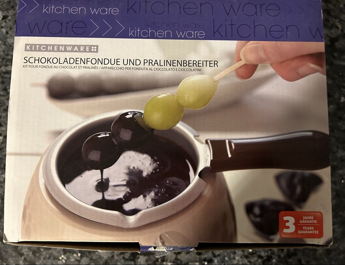 Elettrodomestici da cucina: ***Schokoladenfondue & Pralinenbereiter ***NEU*** – Nuovo (secondo la descrizione) da Winterthur venduto da stella67 1