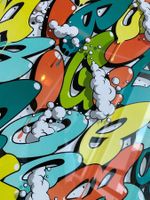 Graffiti Druck limitiert Boogie Erzgebirge SML Art gerahmt