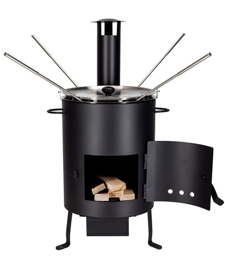 Backöfen: Fondue- und Grillofen "Gusto", schwarz – Gebraucht aus Triengen von Michele-G