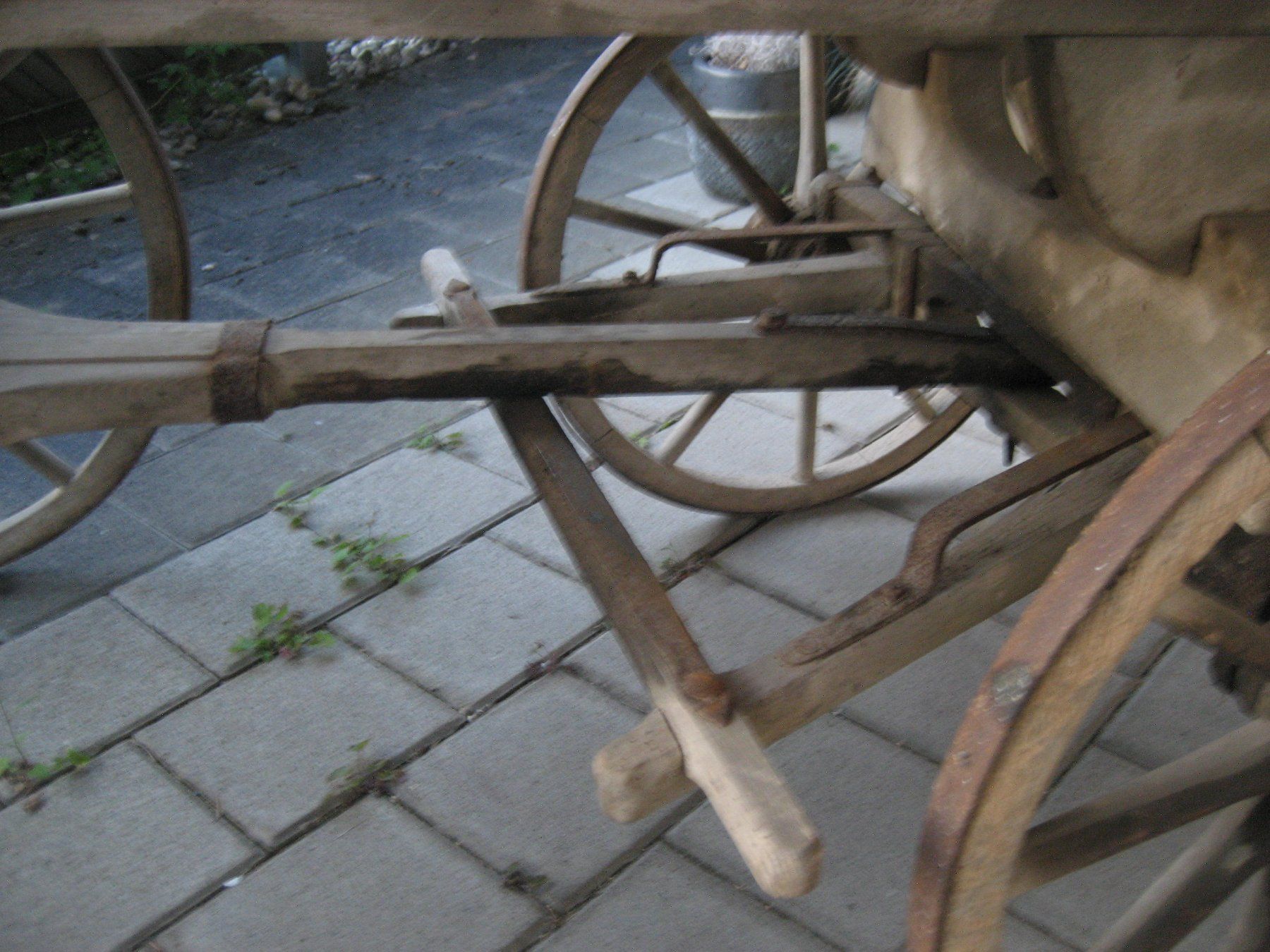 Anhänger: Ancien charriot en bois – Gebraucht aus Delémont von marryb 6