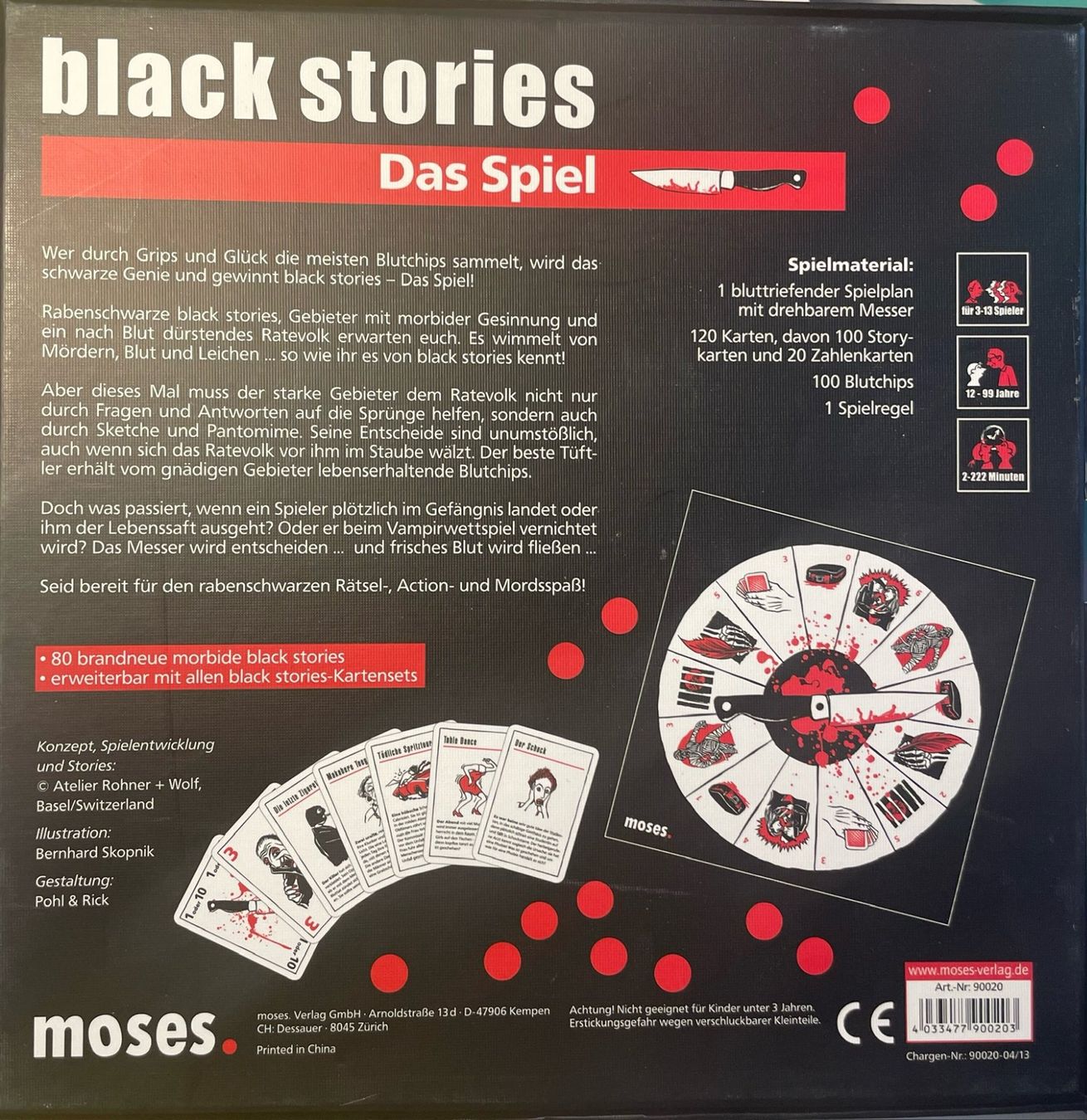 Giochi: black stories - Das Spiel – Nuovo (secondo la descrizione) da Madiswil venduto da Stratosteve 1