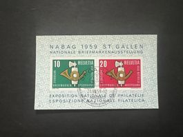 CH Nabag 1959 Sonderstempel  Super (4477)