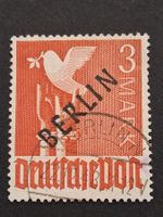 Berlin Schwarze Aufdruck Mi-Nr.19 gestempelt Selten