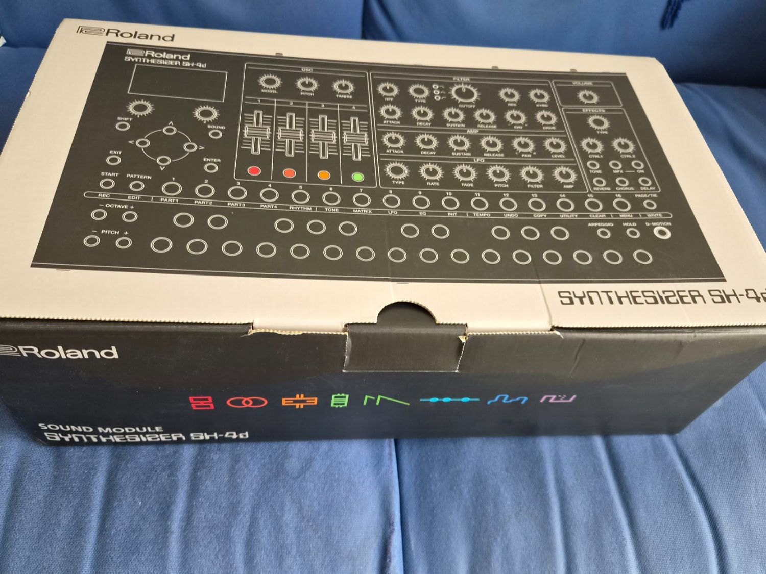 Roland Instruments de musique: ROLAND SH-4d :Drummachine,Sequenzer & Synthesizer in einem!! – D'occasion à Zuerich par KEYSTORE 8
