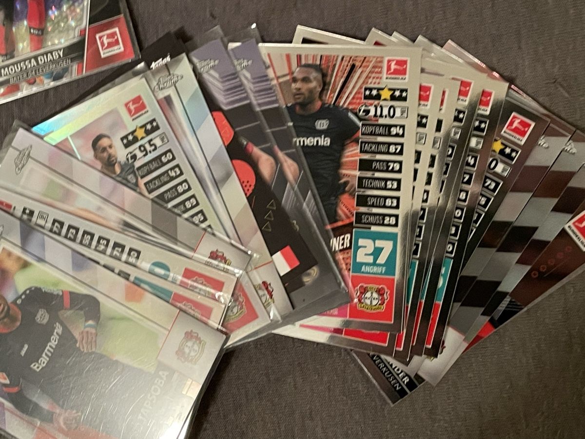 Topps Carte collezionabili: Topps Bayer Leverkusen Lot mit Autogramm – Usato da Nürensdorf venduto da Mulderi9 5