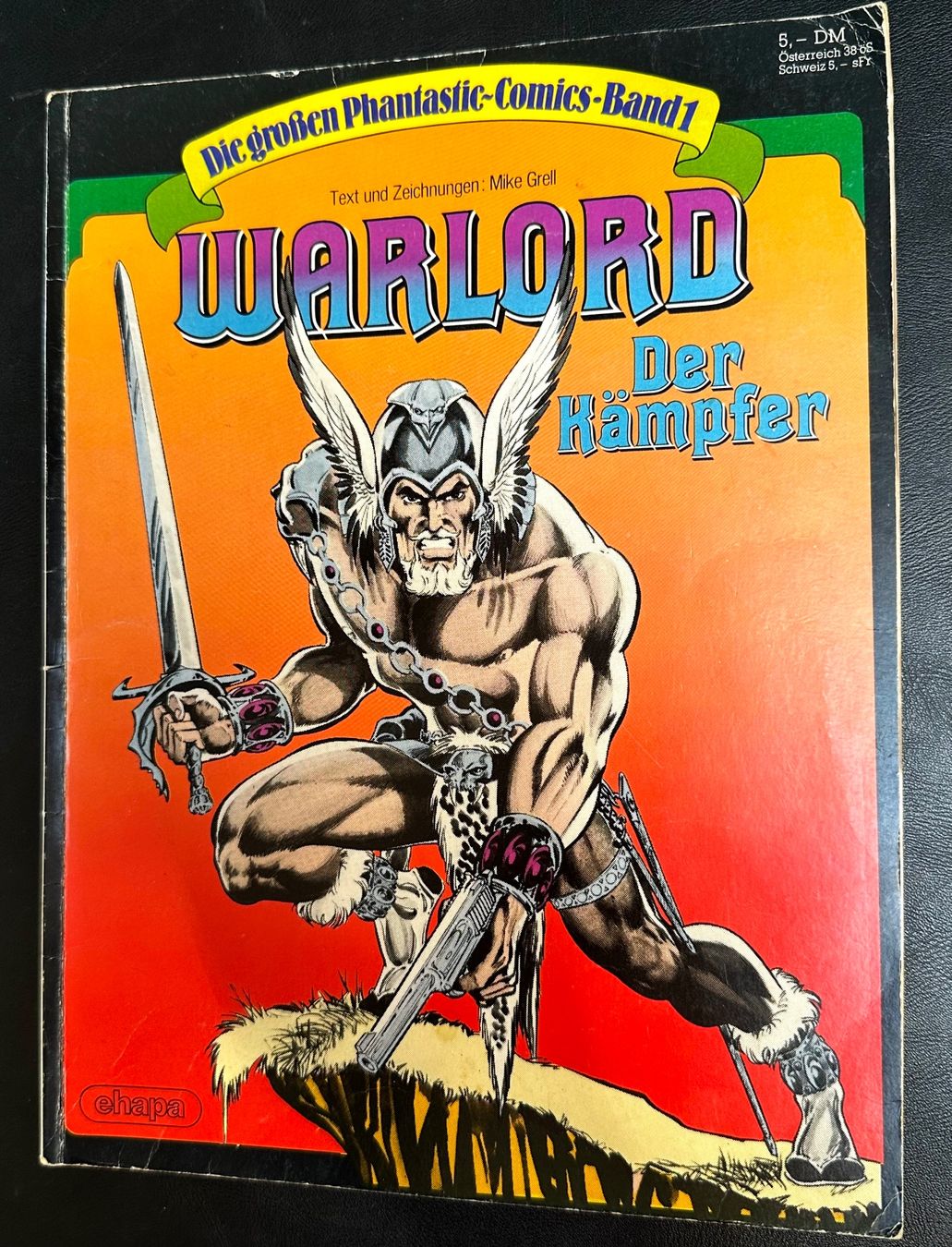 BD: Warlord Nr. 1 1980, hunderteComics eingestellt – D'occasion à Seltisberg par quadartswiss