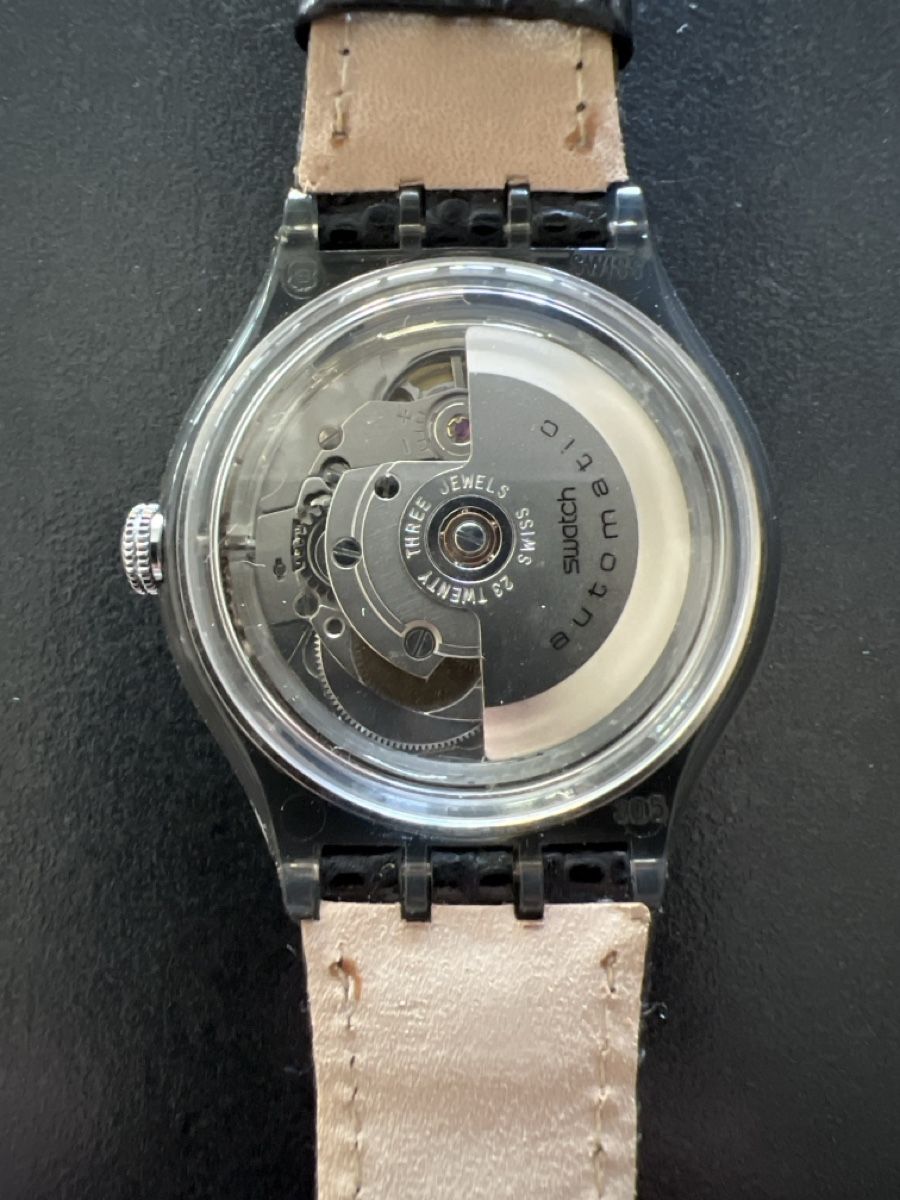 Swatch Orologi: Swatch Automatic (SAM400) Rappongi – Nuovo e nell'imballaggio originale da Künten venduto da Spike17 2