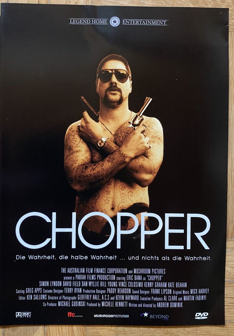 Tutti i DVDs: Chooper - Eric Bana - 2003 - DVD – Usato da Liestal venduto da Adam-Grey