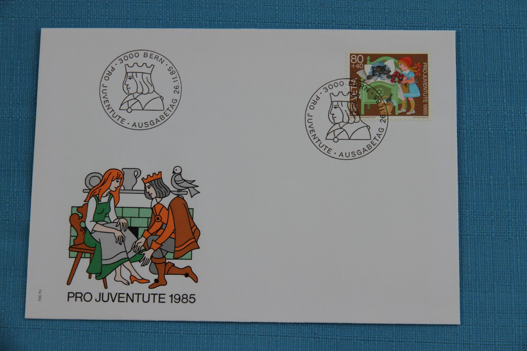 Alle Briefmarken: PTT, FDC, Pro Juventute, Märchen, 26.11.1985 – Neu (gemäss Beschreibung) aus Nesselnbach von ubourson