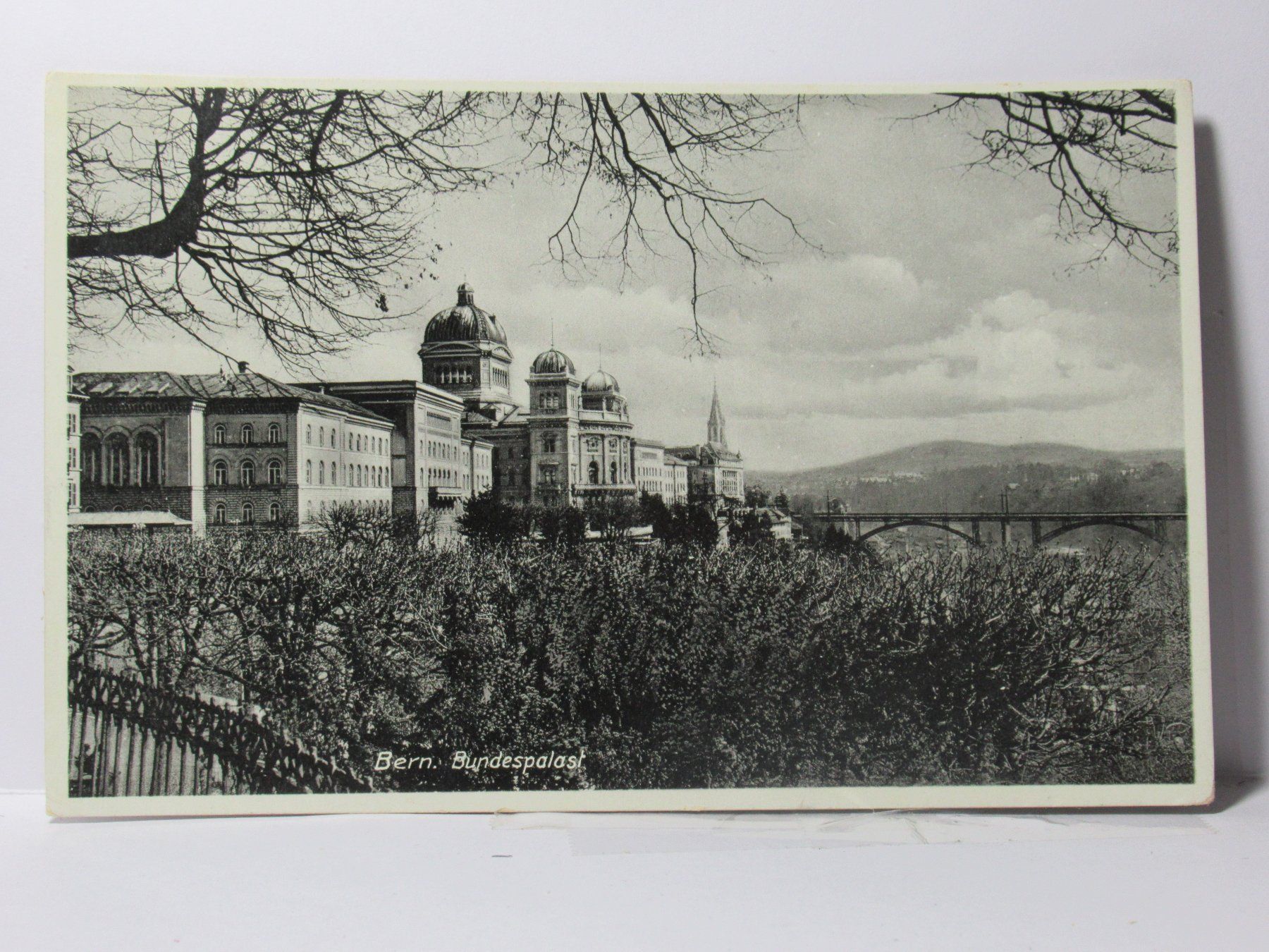 Ansichtskarten: Bern , Bundespalast  1933 – Gebraucht aus Grenchen von Bluemchen1900