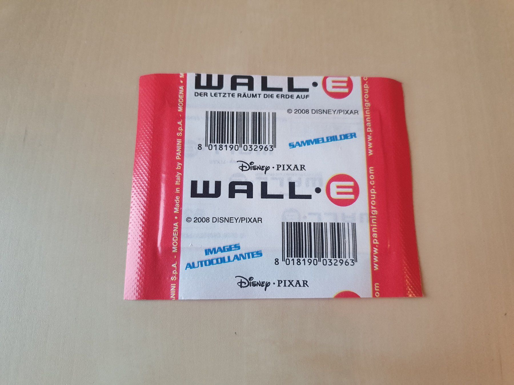 Panini Sammelbilder & Trading cards: Wall E Panini Tüte portofrei – Neu und originalverpackt aus Stansstad von collectorsshop 1