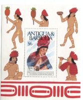 Block "Indianer". Antigua und Barbuda