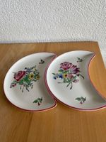 2 Keramik Mondschalen Luneville France