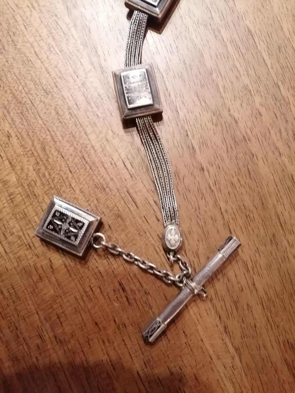 Orologi: Antike Taschenuhr mit Kette – Usato da Altendorf venduto da knu_86m6 2