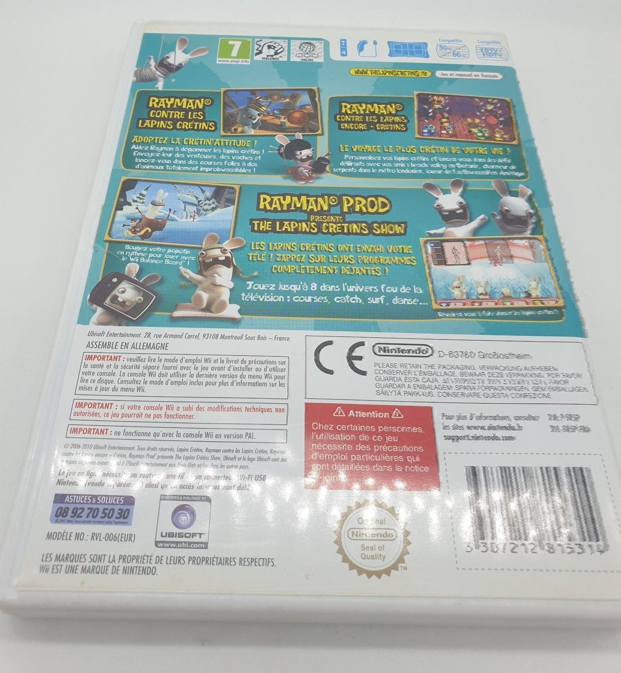 Nintendo Spiele: Lapins Crétins Party Collection Wii – Gebraucht aus Genève von Cardtreasure 2