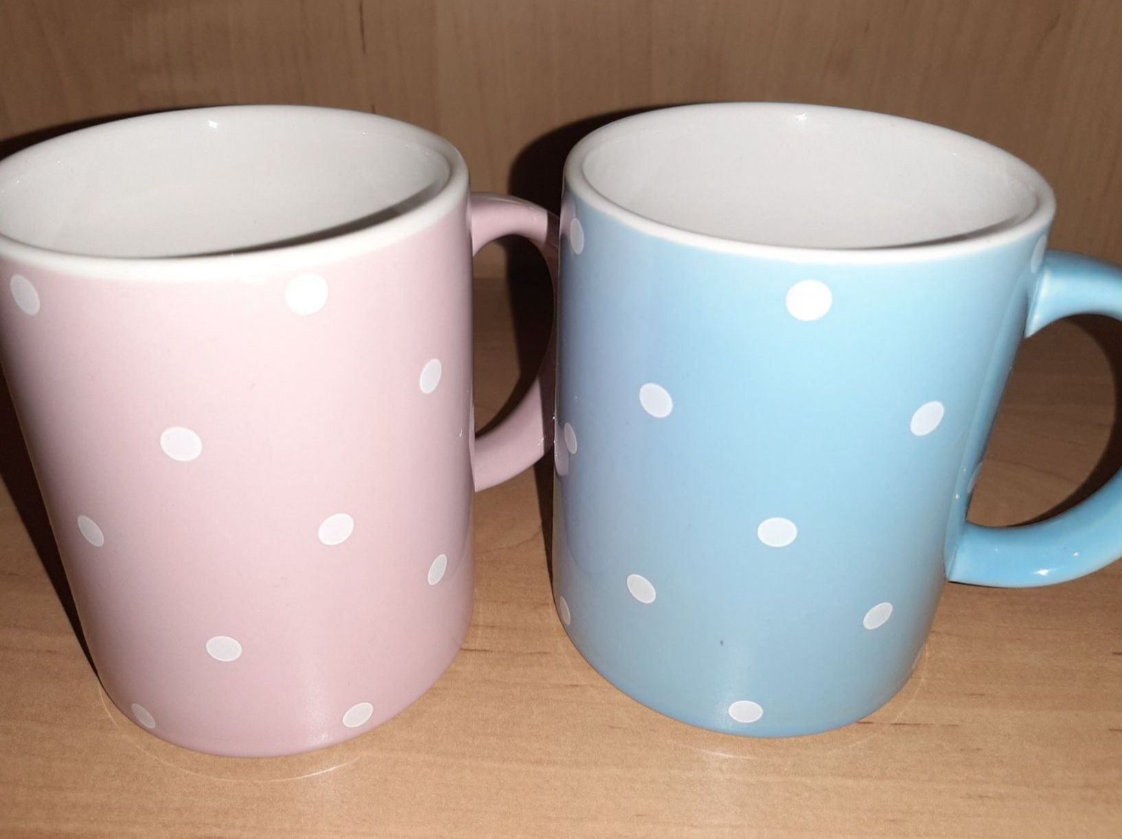 Tazze: KAFFEEBECHER POLKA DOTS ER UND SIE – Nuovo (secondo la descrizione) da spreitenbach venduto da lumbalplatte 1