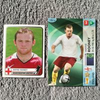 2005-06 Panini Wayne Rooney Card & Sticker ManU England