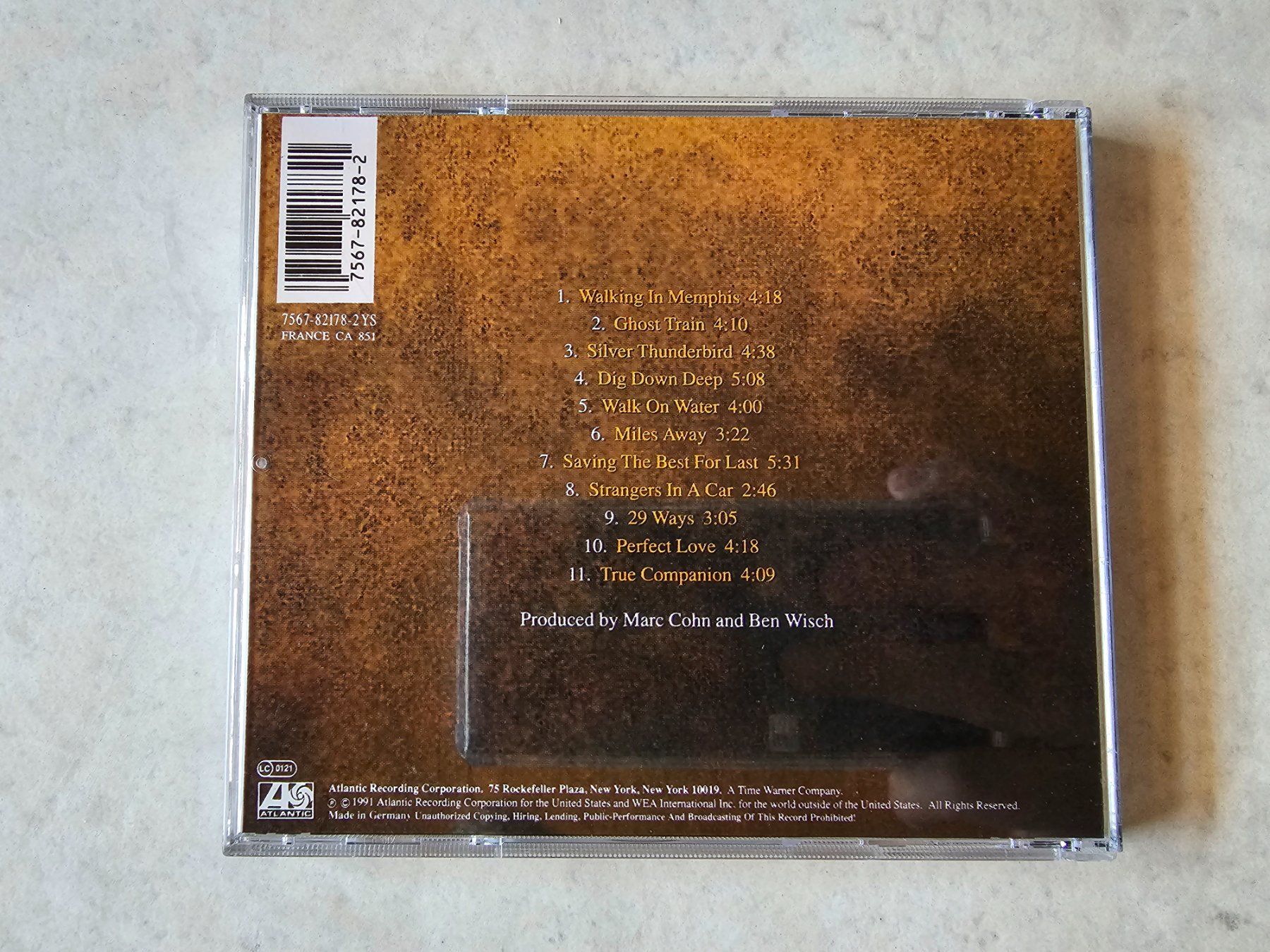 CD: Marc Cohn  -  Marc Cohn – Usato da Schneisingen venduto da backstore24 1